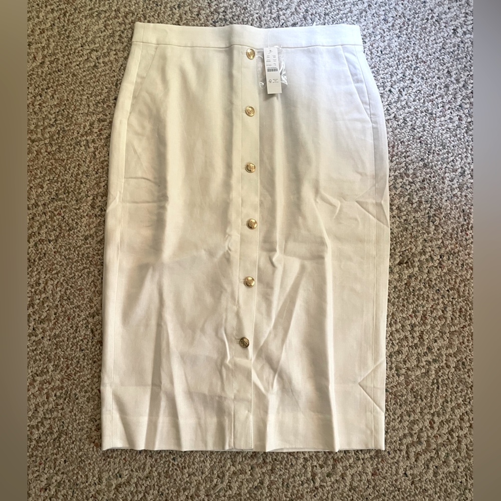 JCrew Linen Skirt